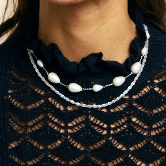 Angeleno Necklace Steel - Edblad - Snabb frakt & paketinslagning - Nordic Spectra