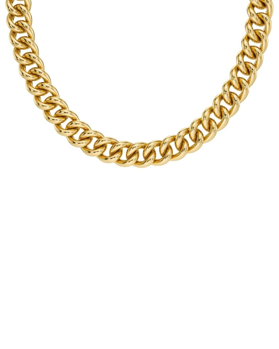 Edblad - Bold Curb Chain Necklace Gold