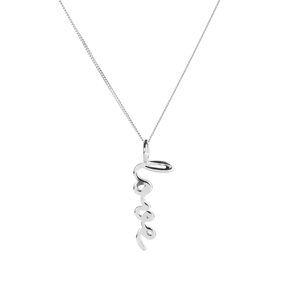 Love Necklace Silver - Emma Israelsson - 1-2 dagars leverans &  gratis paketinslagning
