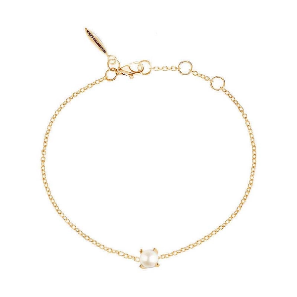 Petite Pearl Bracelet Gold - Drakenberg Sjölin Armband - Snabb frakt & paketinslagning - Nordicspectra.se