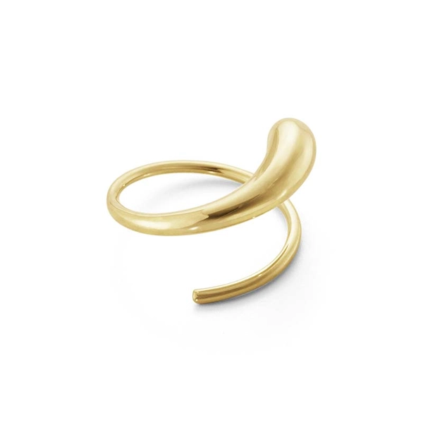Mercy Wirbelohrringe Gold von Georg Jensen, Schneller Versand - Nordicspectra.de