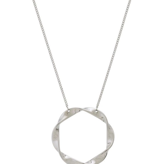Swirl Necklace Large Steel - Edblad - Snabb frakt & paketinslagning - Nordicspectra.se