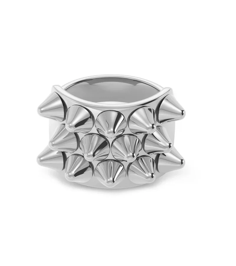Peak Ring Steel - Edblad - Snabb frakt & paketinslagning - Nordic Spectra