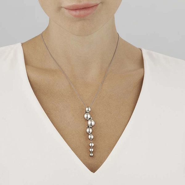 Moonlight Grapes Stort Hängsmycke Silver - Georg Jensen örhängen - Snabb frakt & paketinslagning - Nordicspectra.se