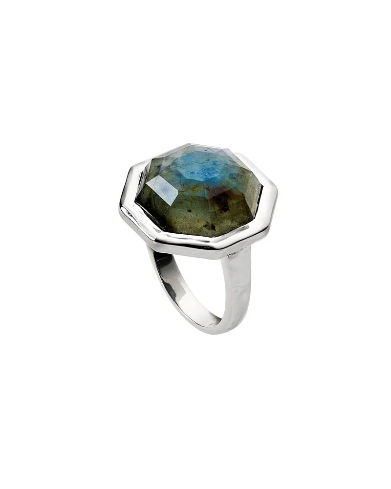 Syster P - Octagon Ring Silver