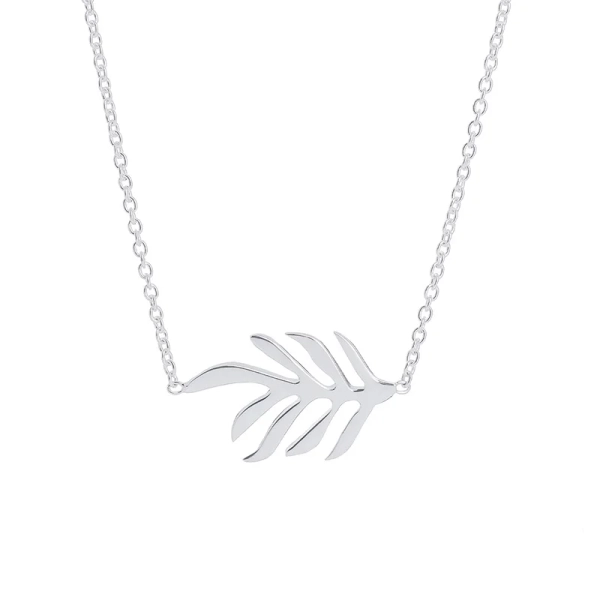 Autumn Leaf Single Necklace - Drakenberg/Sjölin Halsband- Snabb leverans & paketinslagning - Nordic Spectra