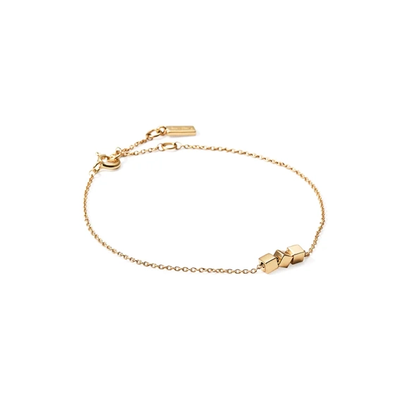 Dice Bracelet Gold - Efva Attling - Vackra & betydelsefulla smycken - Fri frakt