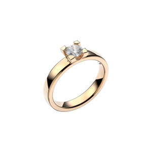 Seine 0.40 Gold - Wedding & engagement rings - Schalins - Scandinavian design - Nordic Spectra