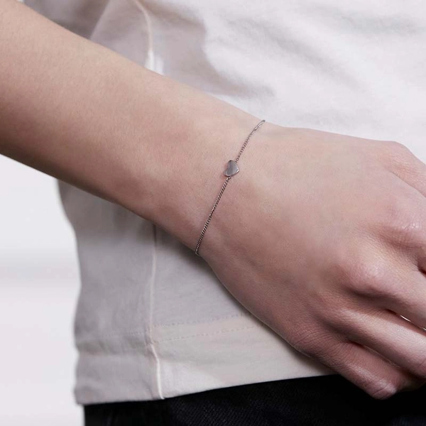 Pure Heart Mini Bracelet Steel - Edblad - Snabb frakt & paketinslagning - Nordicspectra.se