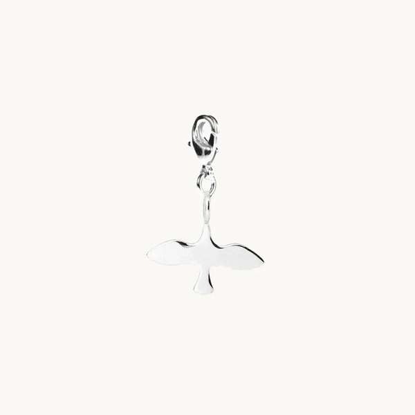 Mini Dove Charm Silver - Emma Israelsson - Snabb frakt & paketinslagning - Nordic Spectra
