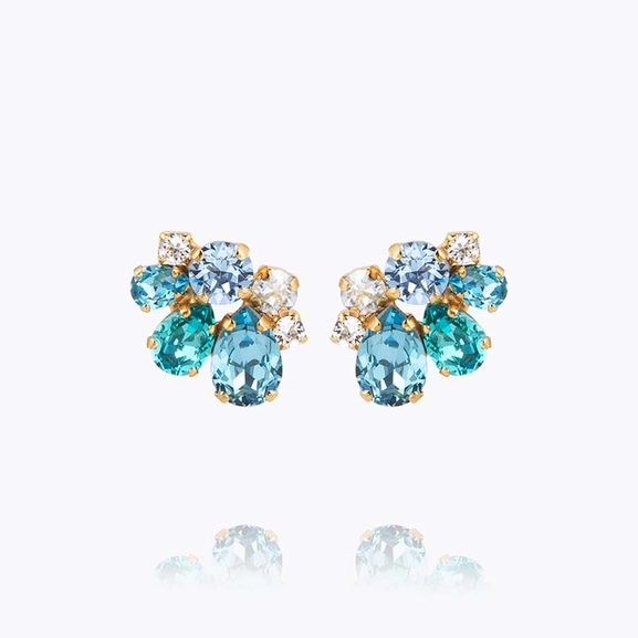Katie Earrings Gold Sea Breeze Combo - Caroline Svedbom - Snabb leverans - Nordic Spectra