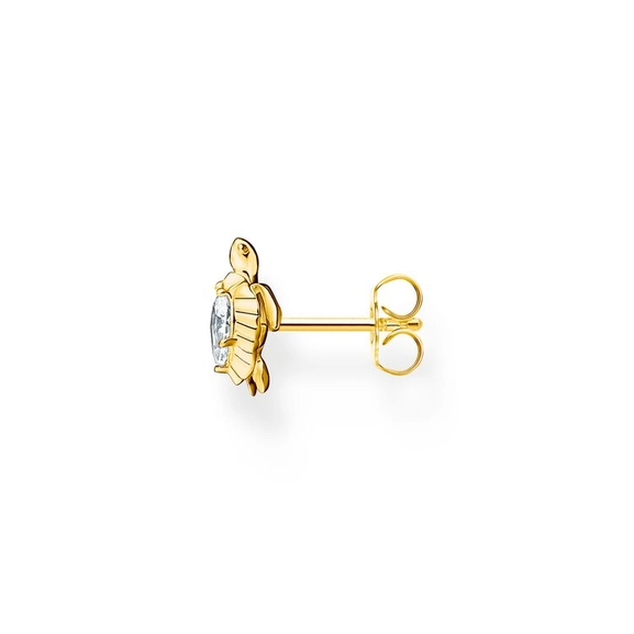Einzel Ohrstecker Schildkröte Gold von Thomas Sabo, Schneller Versand - Nordicspectra.de