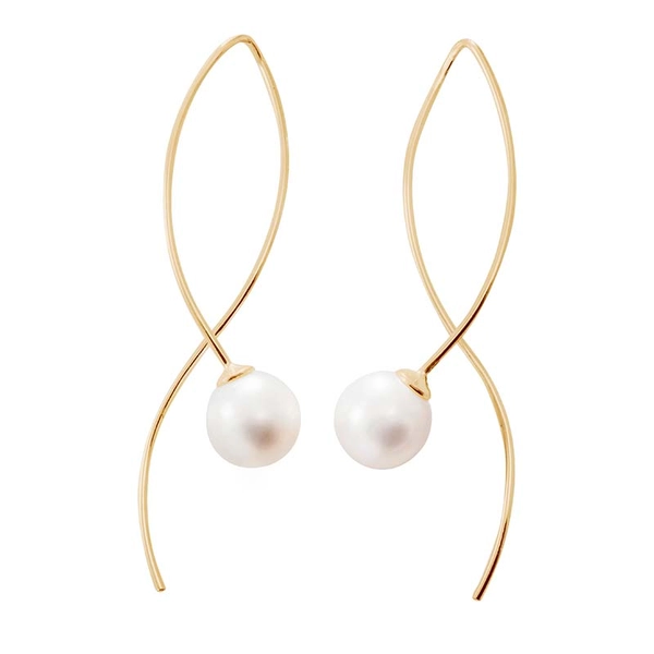 Le Pearl Earrings Gold - Drakenberg Sjölin Örhängen - Snabb frakt & paketinslagning - Nordicspectra.se