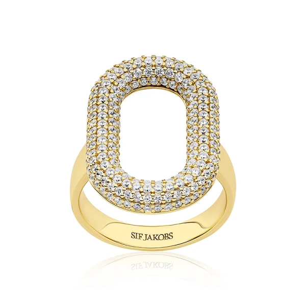 Capri Ring Gold Sif Jakobsilta