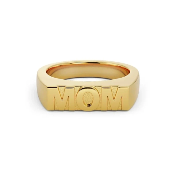 Signet Ring MOM Gold - Edblad - Snabb leverans - Gratis paketinslagning