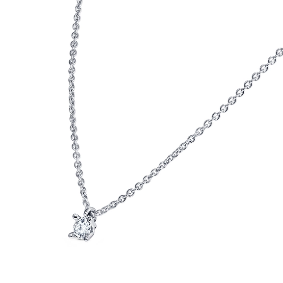 Stella Diamond Necklace White Gold - Nordic Spectra - Suuri valikoima & ilmainen lahjapaketointi - Nordicspectra.fi