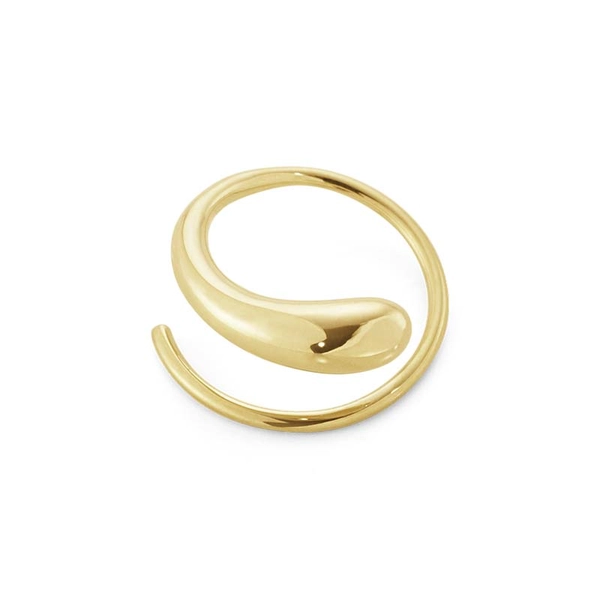 Mercy Wirbelohrringe Gold von Georg Jensen, Schneller Versand - Nordicspectra.de