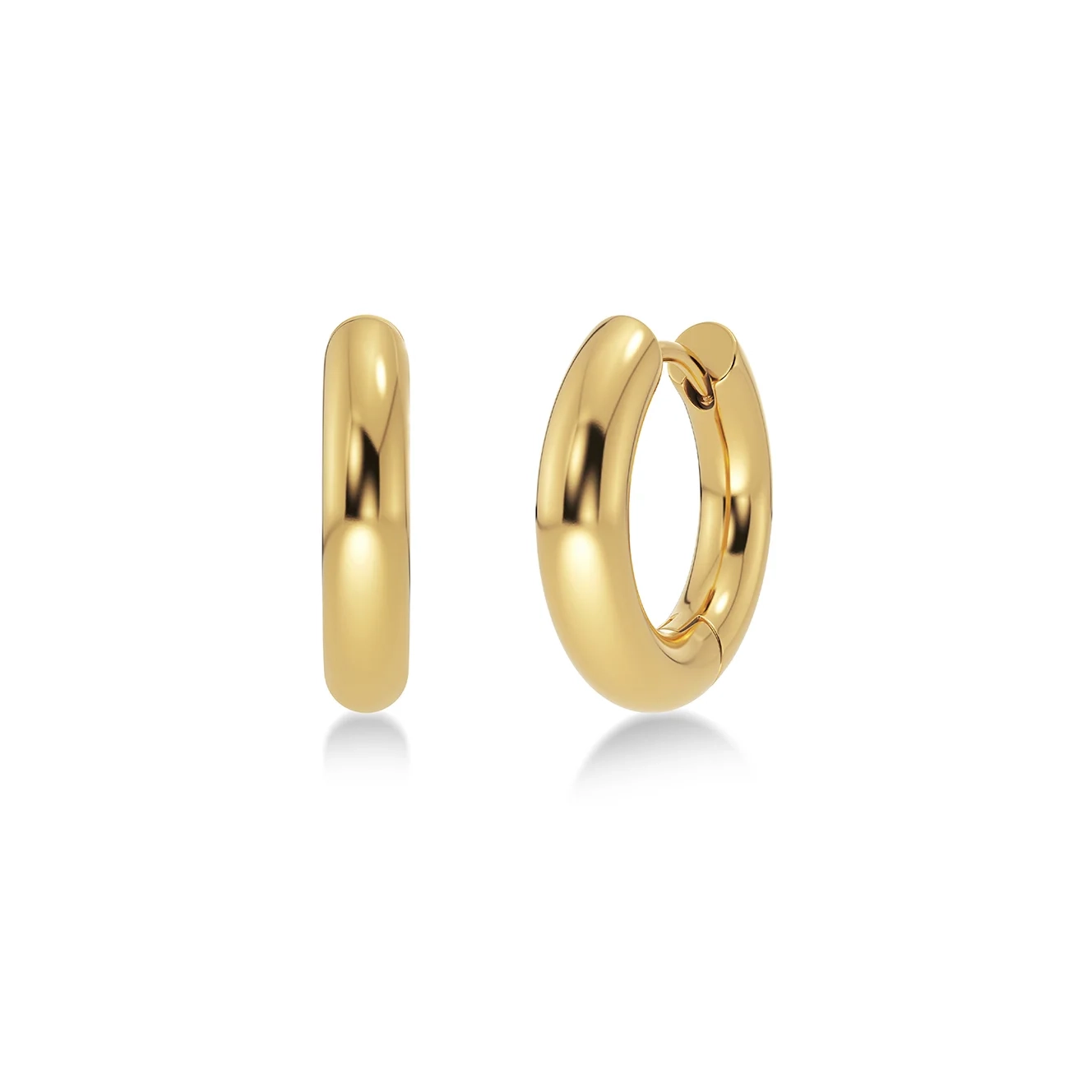 Edblad - Chunky Hoops L Gold