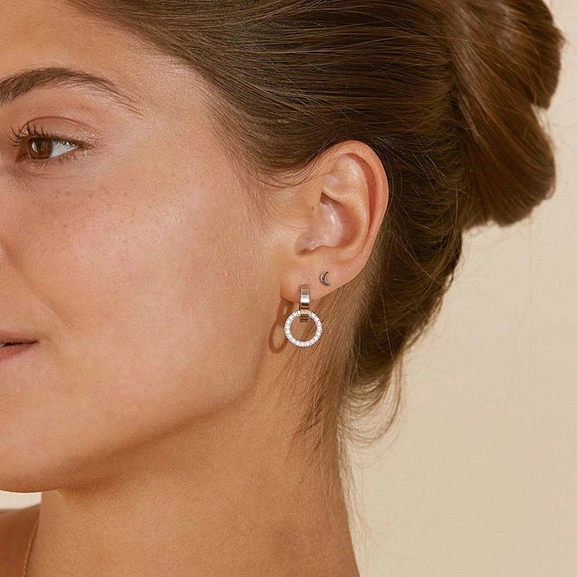 Eternal Orbit Earrings Steel - Edblad - Snabb frakt & paketinslagning - Nordicspectra.se