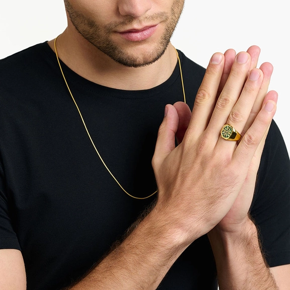 Ring Kompass Grün von Thomas Sabo, Schneller Versand - Nordicspectra.de