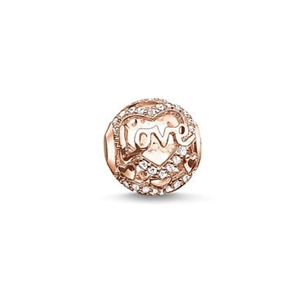 Karma Bead Kärlek Rosé - Thomas Sabo berlock - Snabb frakt & paketinslagning - Nordicspectra.se