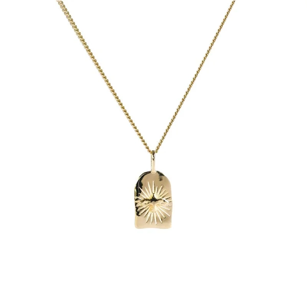 Window Dove Necklace Gold - Emma Israelsson - Schmuck im skandinavischen Design