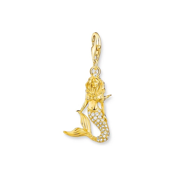Sjöjungfru Guld Berlock - Thomas Sabo berlock - Snabb frakt & paketinslagning - Nordicspectra.se