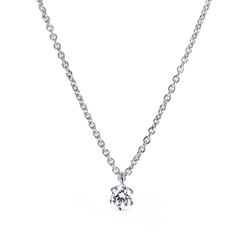 Nordic Spectra - Spectra Diamanthalsband Vitguld