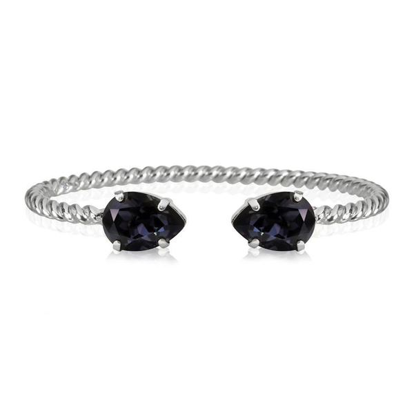Mini Drop Bracelet Rhodium Graphite - Caroline Svedbom - Snabb frakt & paketinslagning - Nordicspectra.se