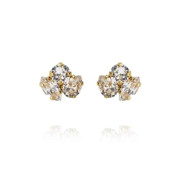 Ana Earrings Gold Crystal - Caroline Svedbom - Nopea toimitus ja lahjapakkaus - Nordic Spectra