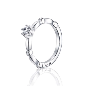Forget Me Not Star Ring White Gold - Efva Attling ringar - Snabb frakt & paketinslagning - Nordicspectra.se