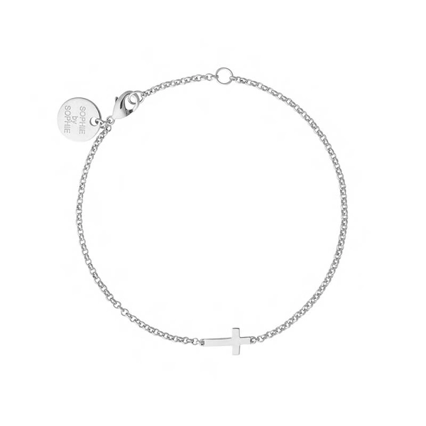 Cross Bracelet Silver - Sophie By Sophie - Snabb frakt & paketinslagning - Nordicspectra.se