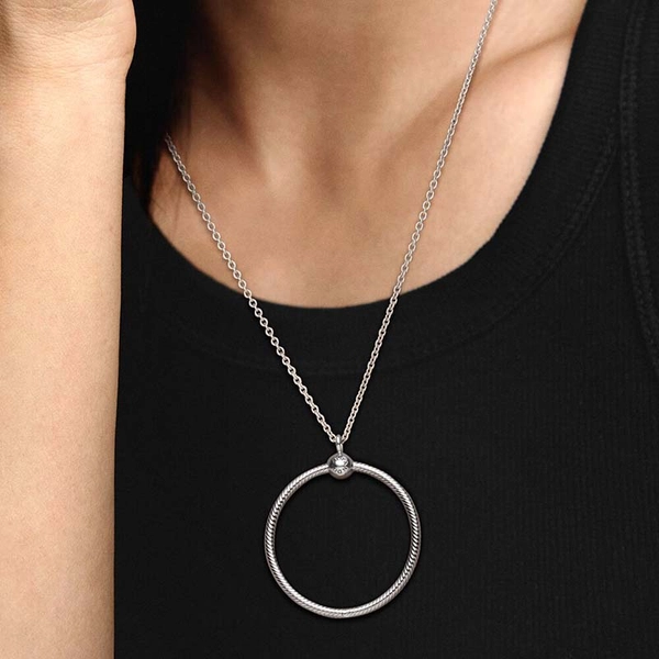 Pandora Moments Large O Pendant Kettenanhänger von PANDORA, Schneller Versand - Nordicspectra.de