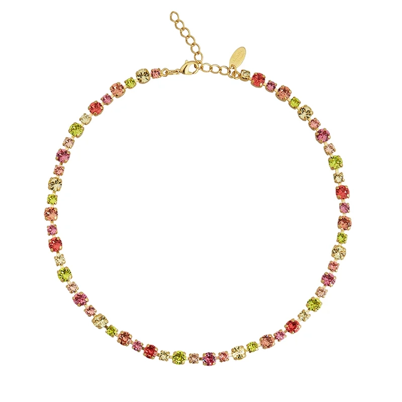 Caroline Svedbom - Calanthe Necklace Gold Tropicana Combo