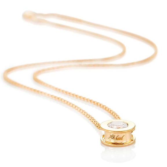 Älskad Halsband Guld - Carolina Gynning Halsband - Snabb frakt & paketinslagning - Nordicspectra.se