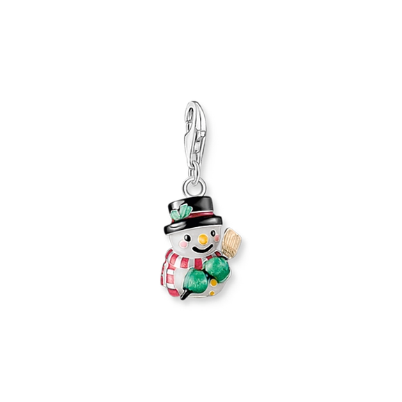 Snowman Charm - Thomas Sabo - Suuri valikoima & ilmainen lahjapaketointi - Nordic Spectra