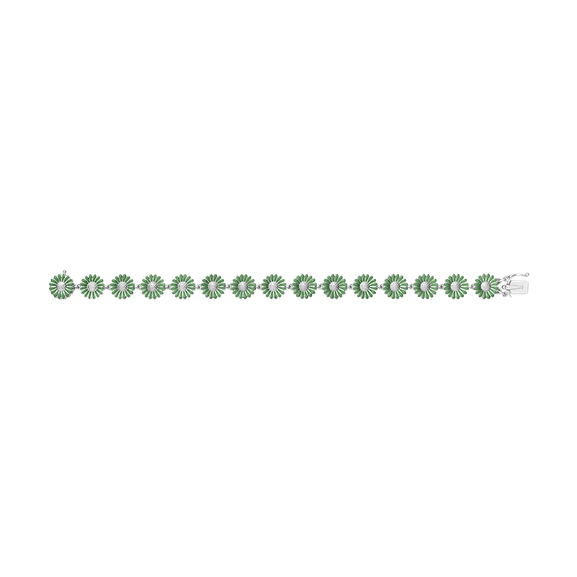 Daisy x Stine Goya Vivid Green Armband von Georg Jensen, Schneller Versand - Nordicspectra.de