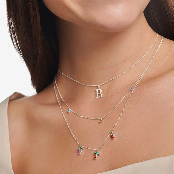 Halsband Färgglada Frukter - Thomas Sabo halsband - Snabb frakt & paketinslagning - Nordicspectra.se