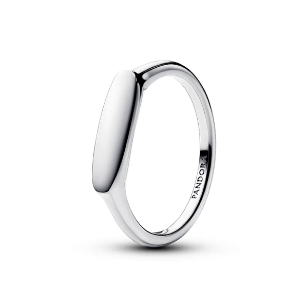 Pandora Moments silver Bar Ring med enkel och elegant design för att ge din stil en personlig touch. Låt din individualitet lysa med denna vackra ring!