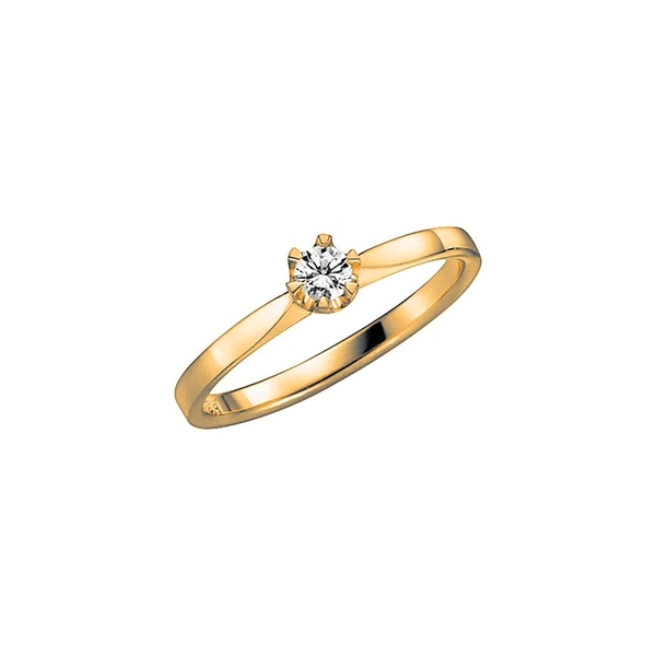 Donau 0.15 Gold - Wedding & engagement rings - Schalins - Scandinavian design - Nordic Spectra