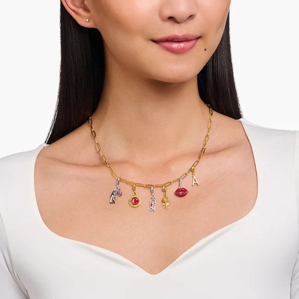 Ros Berlock Guld - Thomas Sabo - Snabb leverans & paketinslagning - Nordic Spectra