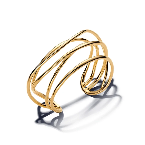 Öppen armring i guld från Pandora Essence kollektionen