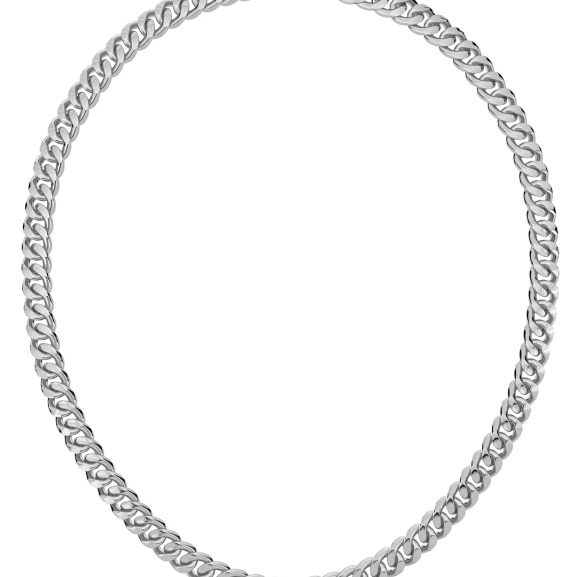 Curb Chain Necklace Steel - Edblad - Snabba leveranser - Gratis paketinslagning