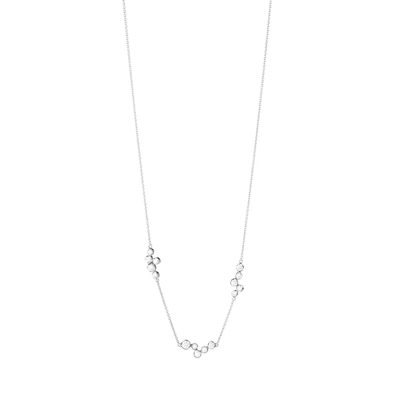 Georg Jensen - Georg Jensen Signature Diamonds 0.47 ct Halsband Vitguld
