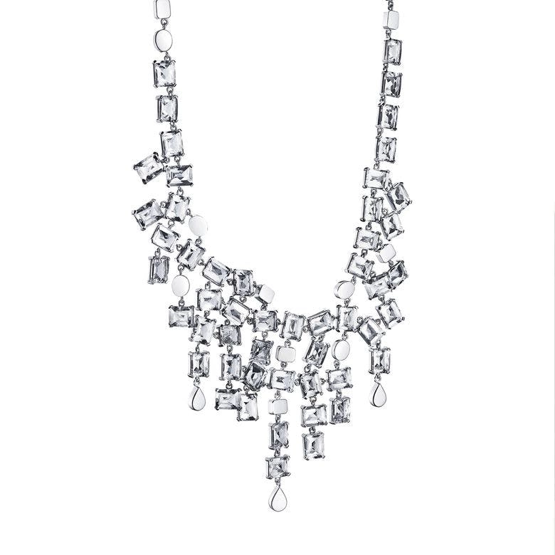 Efva Attling - Crystal Rain Collier - Clear