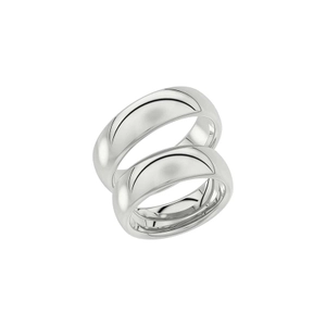 220-7 Silver - Vigsel- & förlovningsringar - Schalins - Fri storleksändring* - Nordic Spectra