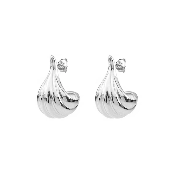 Fig Hoops Silver von Emma Israelsson, Schneller Versand - Nordicspectra.de