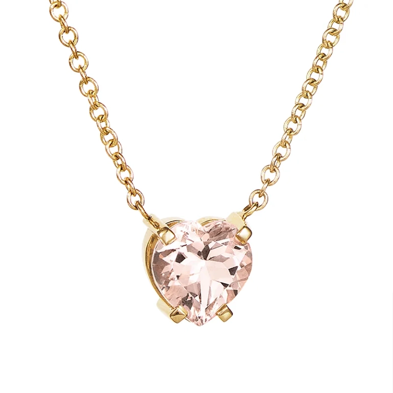 Lovely Heart Necklace Gold - Efva Attling - Vackra & betydelsefulla smycken - Fri frakt