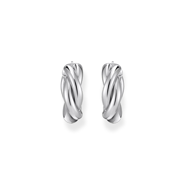 Flätade Hoops - Thomas Sabo - Snabb leverans & paketinslagning - Nordic Spectra