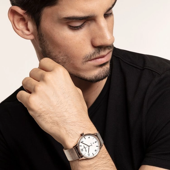 Klocka Code TS Roséguld 40 mm - Thomas Sabo klocka - Snabb frakt & paketinslagning - Nordicspectra.se